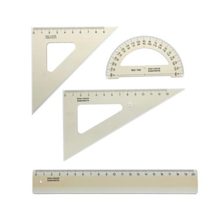 Small Small set Koh-I-Noor, transparent