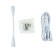 Lamp for plants LED linear, 1150 mm Uniel, 35 W, BIO LED, IP40, white color