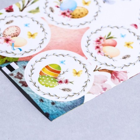 Stick for flowers and gifts "Eggs on Easter", 16 × 9.5 cm-2