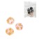 Astrological cubes for fortune -telling "Game time", 3 pcs, gold