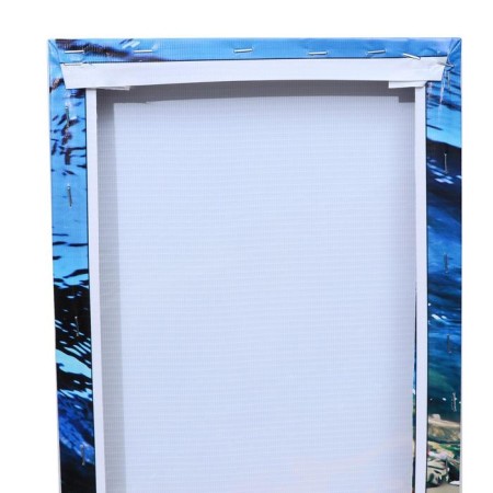 Modular painting on the subframe "Cool wave" 80x130 cm (1-79*23, 2-69*23, 2-60*)-2