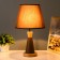 OMBR table lamp E27 40W brown 25x25x42 cm Risalux