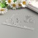 Cutting knife steel "dad with children" set 2 elements 6.6x12 cm