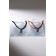 Bracelets "Demetrons" owl, red-black color, l = 17 cm