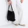 Bagon-tout on lightning, 3 outer pockets, black color
