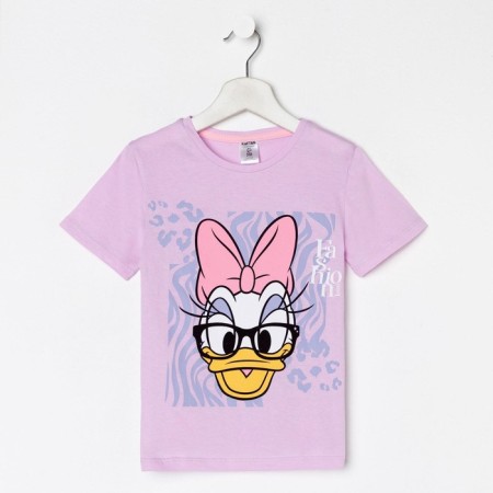 Children's T-shirt "Daisy" Disney, height 122-128, lilac-7