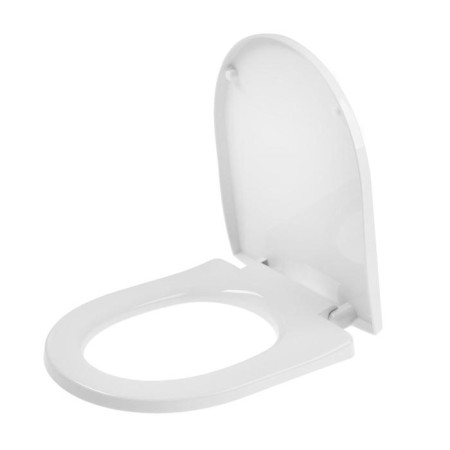 The toilet seat "Ani Plast" WS0320, Microlyft mount, white-1