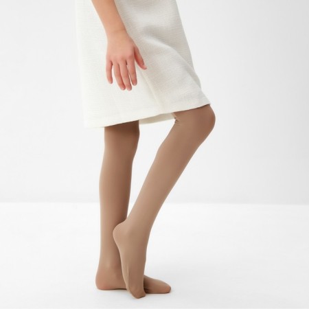 Pantyhose children's minaku beige color, height 122-128 (6-8 l)-4