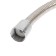 Shower hose "TsS-SM" SK600585, 1/2, 40 cm, conical nut, stainless steel