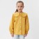 Children's shirt with collar KAFTAN, R.34 (122-128 cm), yellow