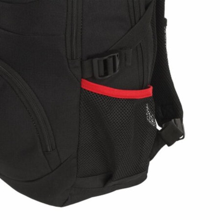 Germanium "S-06" university, compacted back, lightweight, black, 46x32x15 cm, 226953-19