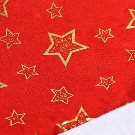 New Year's cap "Stars empty" red-1