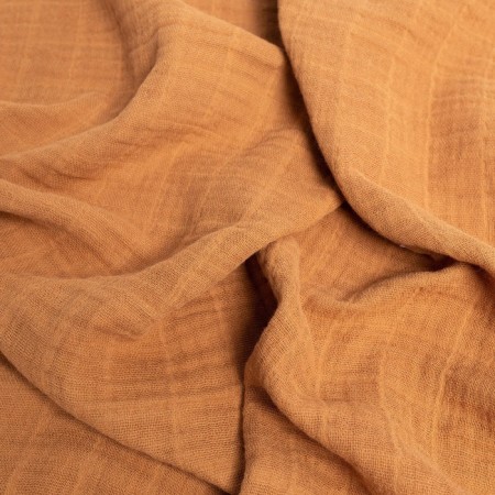 Toward Corner Muslim crumb I, 75x75 cm, cinnamon color, 100% cotton, 3-p, 180 g/m2-7