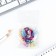 Key keychain children's "Pegasus", 3.5 x 10 cm