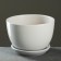 Flower pot "Gray" 1.65l, mix