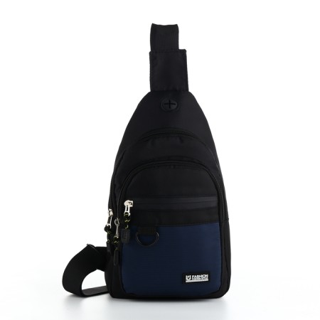Backpack-sling, 17*8*30 cm, 2 lightning departure, 2 n/k, blue-2