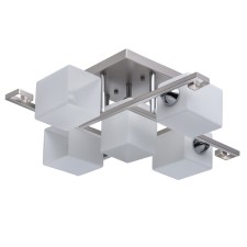Tetro ceiling chandelier 5x60W E14 Metal 65x65x20cm