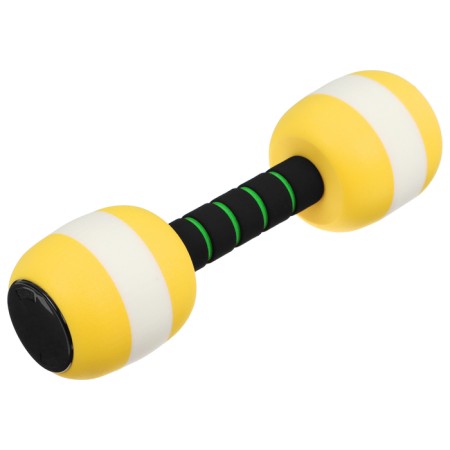 Gantel for aquaerobiki 26 x 8 x 8, yellow color