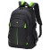 Brauberg Titanium Brauber Universal, 3 compartments, black, light green inserts, 45x28x18 cm, 270766