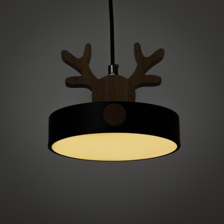 Bayerlux lamp "Deer Piarti" LED 24W 3000-6000K Black 22x22x32-85 cm-2