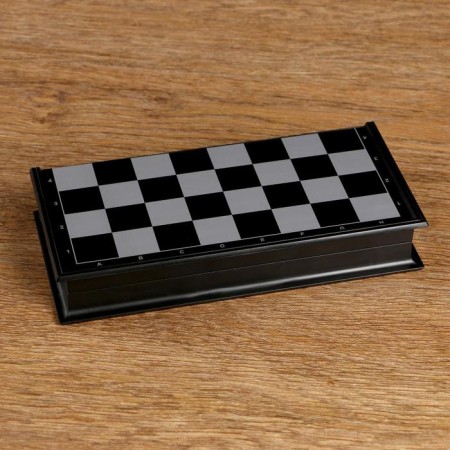 Board game 3 in 1 "Classic": chess, checkers, backgammon, magnetic board, 20 x 20 cm-6