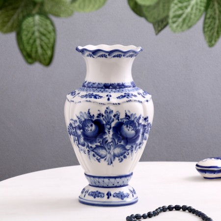 Vase "Sophia", 27.5 cm, Gzhel