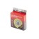Matrix Ushm brush, d = 100 mm, M14, flat, brass -tiered twisted wire