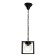 Sadovo-park lamp Feron PL705, IP44, E27, 60 W, 180x180x830 mm, black color