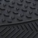 Universal Airline ACM-RM-02, Polymer, Black, Black, Set 4 pcs