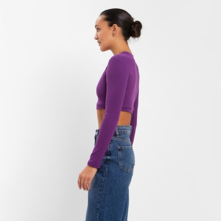 Longsliv Women's Minaku: Casual Collection Color Violet, size 44-1