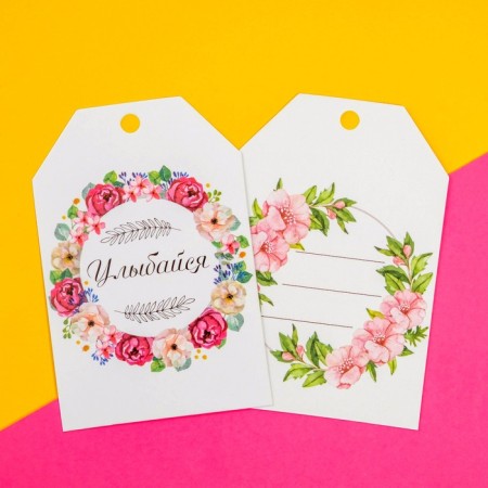 Schildik Floristic "Dary joy", set of 6 pcs., 7 x 5 cm-2