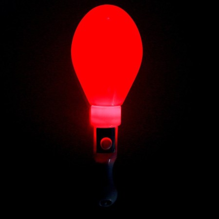 Light wand "Marakas", inside the ball, color mix-5