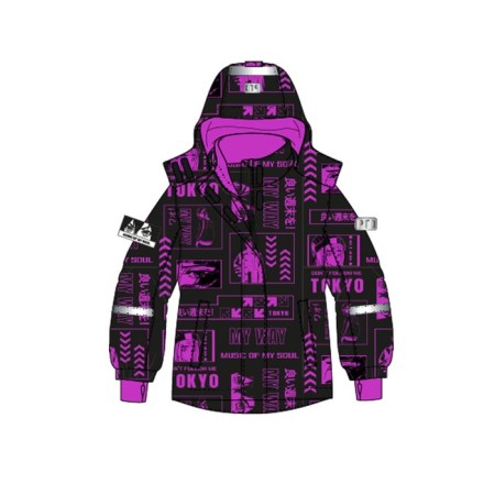 Winter jacket for the girl PlayTode, height 128 cm-11