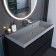 Quartz shell Uperwood Classic Quartz, 100 cm, gray matte, concrete