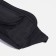 Zipper waist bag, external pocket, adjustable belt, black color