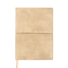 Diary DATIR 2025 A6+ 176l Escalada, Soft Okvl, Single Leather, TIS F, KR BL 70g/M2, Beige
