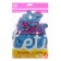 Latex ball 9 "Chrome", metal, set of 50 pcs., Blue color
