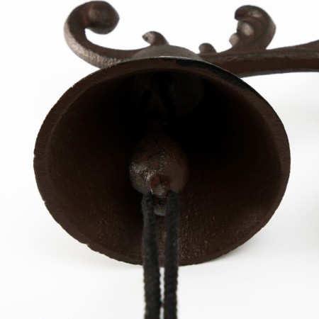 Bell Survenger Cast iron "Plant pattern" 21x10x20 cm-4
