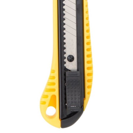 Technical knife Deli DL003 98400, reinforced, auto -blocking, 18 mm-1