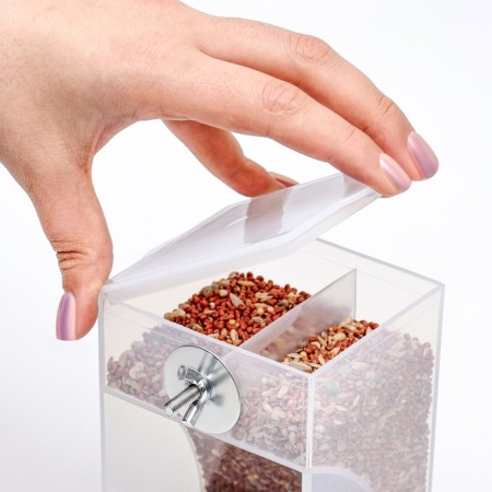 Auto feeder for birds 8.5 x 8 x 15.4 cm-3