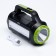Flight battery flashlight, 10+10 watts, 4000 mAh, T6+LED, 6 modes, solar battery