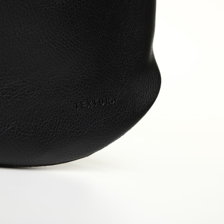 Women's bag on magnet Textura, large size, black color-3
