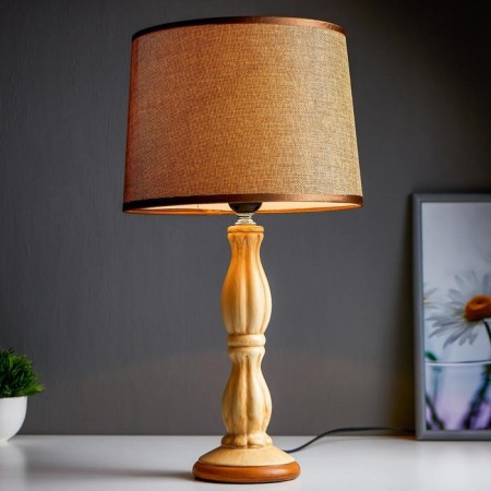 Table lamp 16628/1BE E14 40W Beige 25x25x48 cm Risalux-2