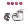 Pioneer SS202, 2000W steamer, 2.1 l, 8 modes, color blue-silver