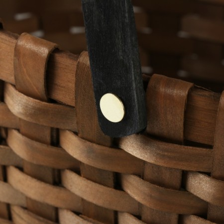 Wicker basket, 28.5 x 23 x h23/38.5 cm, sequoia-3
