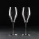 Set of glass glasses Nude "Vintage", 335 ml, 2 pcs