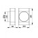 Zein tee, rectangular, 60 x 204 mm, ventilation, with the transition to a round channel d = 125 mm