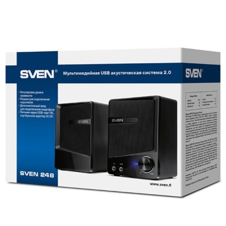Columns Sven 248 2.0 black 6W-3