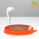 Gaming complex (corrugated rod, mouse on the spring and 2 balls), orange