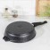 Granite Star pan, d = 24 cm, removable handle, anti -stick coating, black color